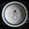 Snowman pattern
 3 piece set in the design of your choice $80; bowl or plate alone  $38
cup alone $20 