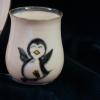 Dancing Penguin design $80 3 piece set  $38 for either bowl or plate alone  $20 for cup