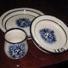 Lion design $80 3 piece set  $38 for either bowl or plate alone  $20 for cup
