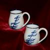 Mugs Wind swept pine available in all Chatham Pottery glaze patterns.  Tapered top keeps hot beverages hot longer, thin lip is comfortable 
$25-29 depending on size
sets are available
Can be used in the microwave oven